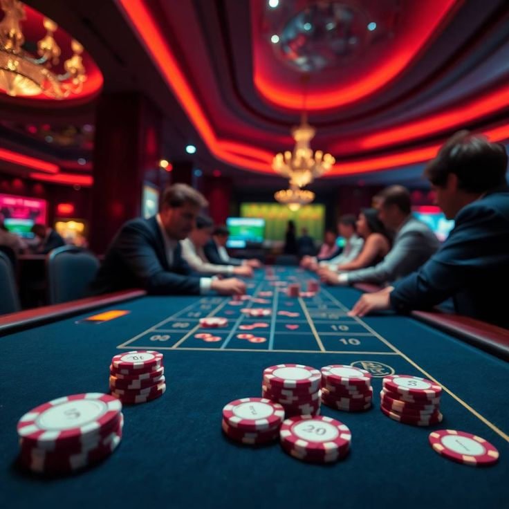 jackpots platform showcasing live casino and sports categories on screen